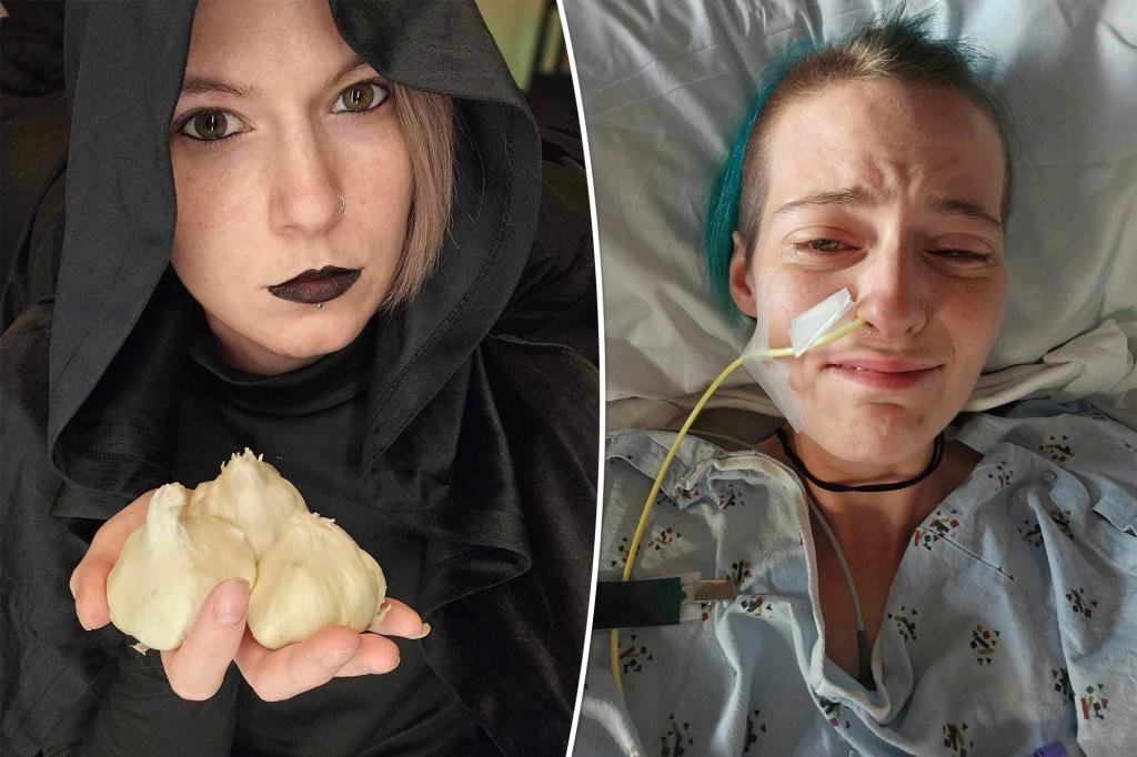 I have the same rare 'vampiric' condition as Dracula - garlic can kill me